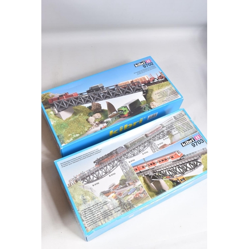 170 - A QUANTITY OF BOXED UNBUILT KIBRI HO SCALE PLASTIC LINESIDE BUILDINGS, STRUCTURES AND ACCESSORY KITS... 