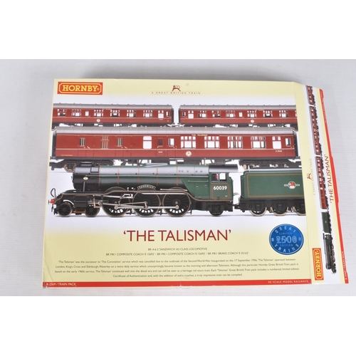 175 - A BOXED HORNBY RAILWAYS OO GAUGE GREAT BRITISH TRAINS 'THE TALISMAN' TRAIN PACK, No.R2569, missing l... 