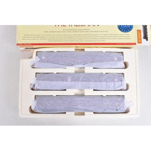 175 - A BOXED HORNBY RAILWAYS OO GAUGE GREAT BRITISH TRAINS 'THE TALISMAN' TRAIN PACK, No.R2569, missing l... 