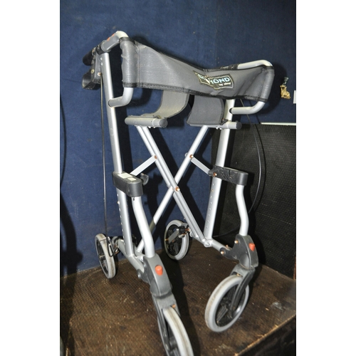 67 - A DRIVE DIAMOND ROLLATOR and another older rollator (2)