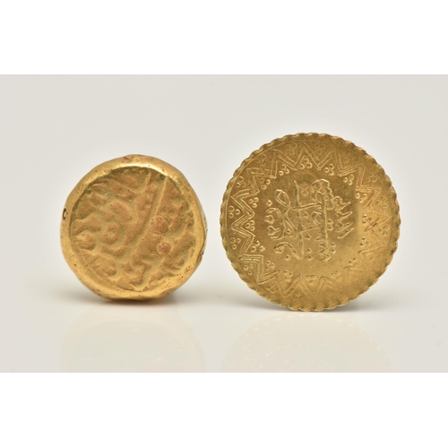 536 - MUHAMMAD 'ADIL SHAH PAGODA 1627-1656 PAGODA 3.37g,Together with Turkey Mahamud 11 No Mint or Date Ra... 