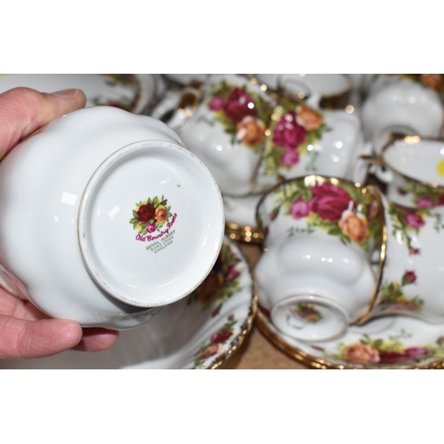 768 - EIGHTY-SIX PIECES OF ROYAL ALBERT 'OLD COUNTRY ROSES' DINNER AND COFFEE WARES to include three lidde... 