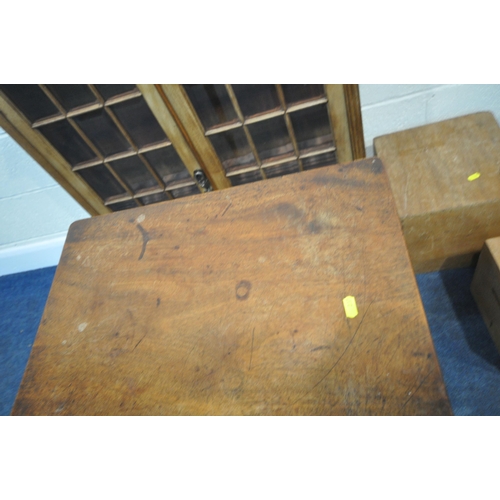 237 - A LARGE SELECTION OF OCCASIONAL FURNITURE, to include a mahogany bow front chest of four drawers, wi... 