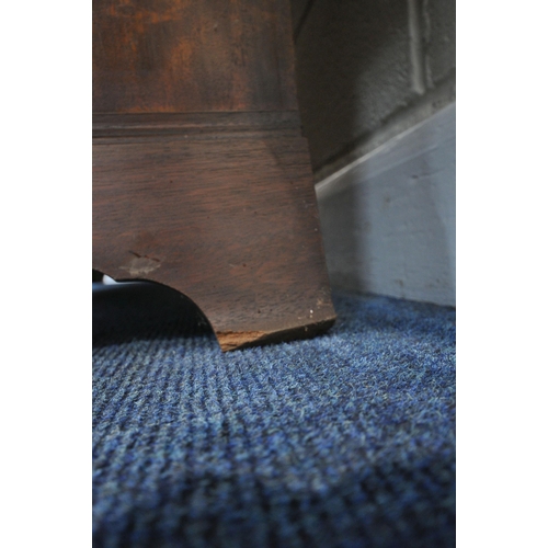 241 - A 20TH CENTURY MAHOGANY BOOKCASE, fitted with double glass doors, over double cupboard doors, width ... 