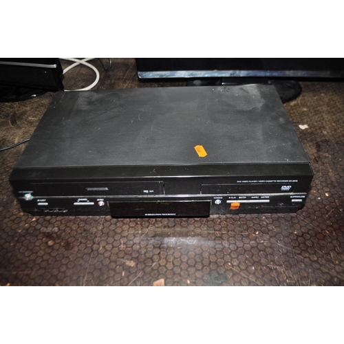 86 - A KENMARK 22in TV with power supply, a Goodman's 15in TV (no power supply but Kenmar power supply wo... 