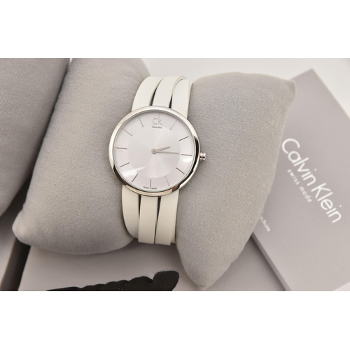 525 - AN ASSORTMENT OF 'CALVIN KLEIN' WATCHES, twelve ladies quartz movement wristwatches, five with boxes... 