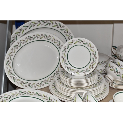 909 - ROYAL DOULTON DINNERWARE, comprising 'Almond Willow', D6373, Rd. No.32008, oval meat plates, covered... 