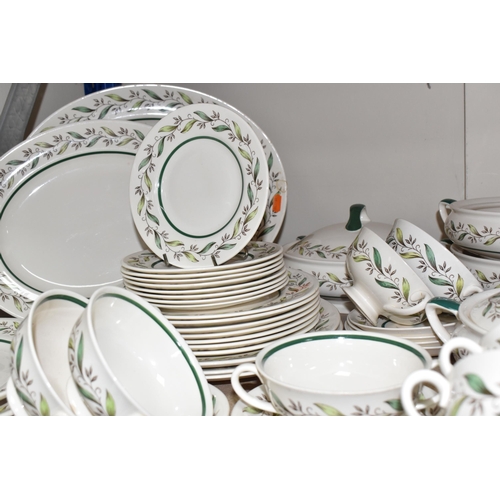 909 - ROYAL DOULTON DINNERWARE, comprising 'Almond Willow', D6373, Rd. No.32008, oval meat plates, covered... 