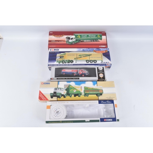 6 - A QUANTITY OF ASSORTED EMPTY BOXES FOR MAINLY 1/50 SCALE TRUCK/LORRY MODELS, majority are Corgi Clas... 