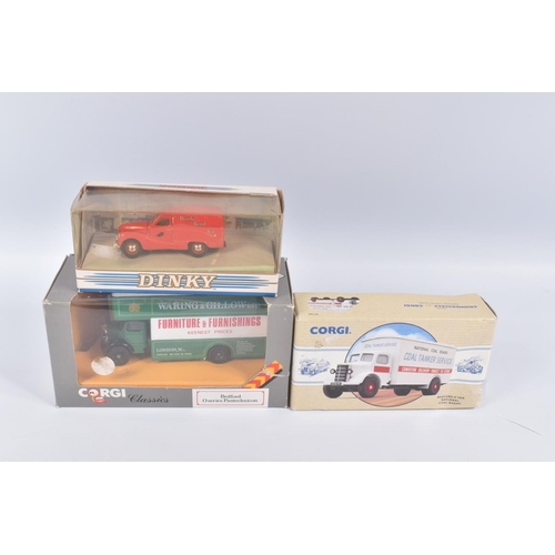 10 - A QUANTITY OF MAINLY UNBOXED AND ASSORTED CORGI CLASSICS LORRY/TRUCK AND VAN MODELS, to include Fode... 