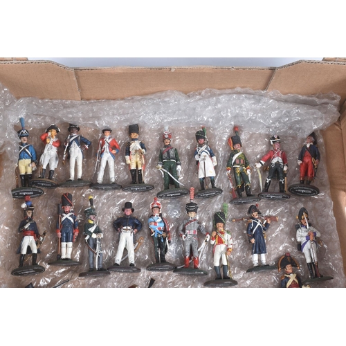 15 - A COLLECTION OF DEL PRADO SOLDIER FIGURES, majority appear to be from the Napoleon At War figure col... 