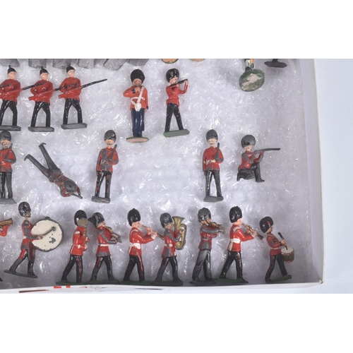 16 - A COLLECTION OF MODERN CAST SOLDIER FIGURES,, have been painted and finished to a fair standard  but... 