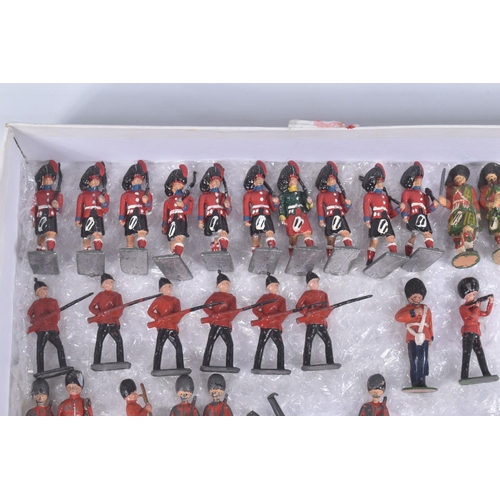 16 - A COLLECTION OF MODERN CAST SOLDIER FIGURES,, have been painted and finished to a fair standard  but... 