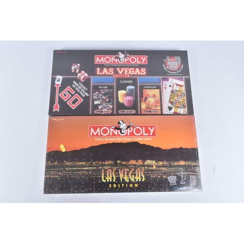 18 - FOUR BOXED US CITY USAOPOLY MONOPOLY SETS, to include a sealed 2001 New York City, a unsealed 1998 N... 