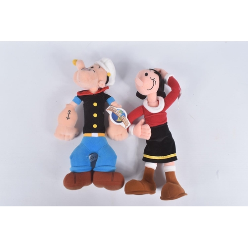 29 - A QUANTITY OF ASSORTED MODERN CARTOON & FILM RELATED SOFT TOYS, to include Minnie Mouse, Goofy, Dona... 