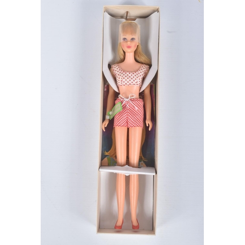 57 - A BOXED MATTEL FRANCIE DOLL, No.1140, straight leg blonde version, with Francie label to right wrist... 