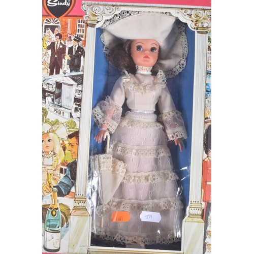 68 - A BOXED PEDIGREE SINDY DRESSED FOR A ROYAL OCCASION DOLL, No.44660, appears complete with bonnet & p... 