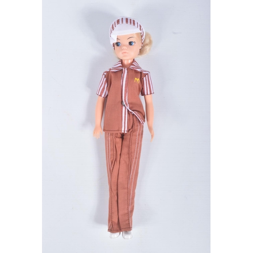 69 - A RARE McDONALDS SINDY DOLL, c.1982, blonde doll marked 033055X to back of neck and Hong Kong to but... 