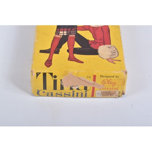 71 - A BOXED ROSS PRODUCTS TINA CASSINI DOLL, Brunette dressed in Evening Star outfit, No.3015B, appears ... 