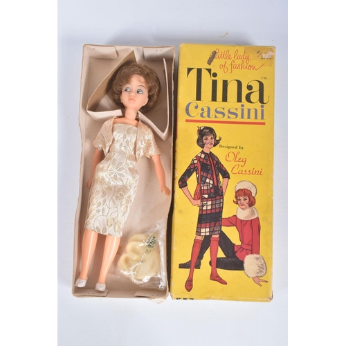 71 - A BOXED ROSS PRODUCTS TINA CASSINI DOLL, Brunette dressed in Evening Star outfit, No.3015B, appears ... 