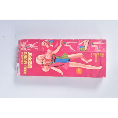 72 - A BOXED MATTEL DRAMATIC NEW LIVING SKIPPER DOLL, No.1117, appears complete and in very good conditio... 