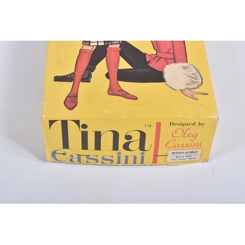 73 - A BOXED ROSS PRODUCTS TINA CASSINI DOLL, Black hair  dressed in The Smart Sport outfit, No.M3006A/38... 