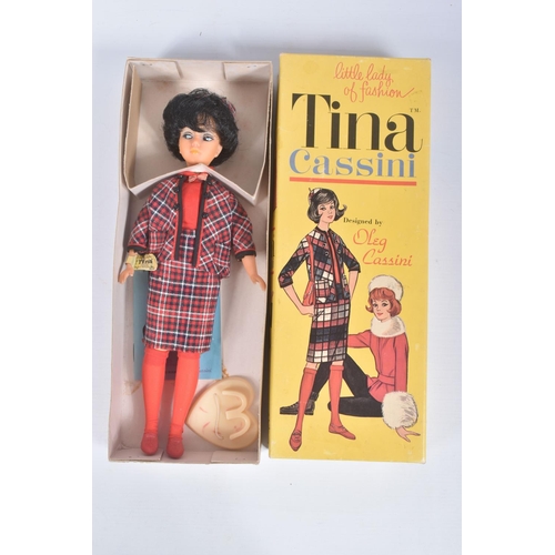 73 - A BOXED ROSS PRODUCTS TINA CASSINI DOLL, Black hair  dressed in The Smart Sport outfit, No.M3006A/38... 