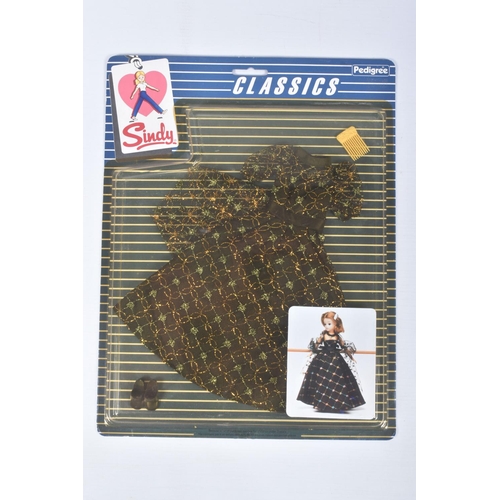 107 - TWO BOXED PEDIGREE SINDY OUTFIT SETS, the first a Classics Gala Night 44142, blister pack sealed but... 