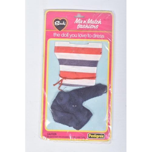 110 - EIGHT PACKAGED PEDIGREE SINDY MIX N MATCH FASHION OUTFITS, to include sets 44181, 44177, 44176, 4417... 