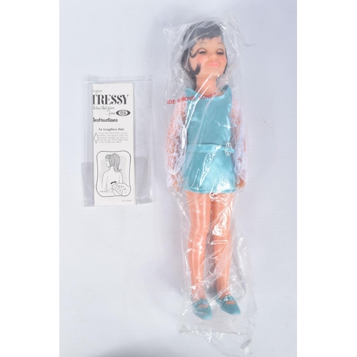 113 - A BOXED IDEAL POSIN TRESSY DOLL, reference 1024-9, 3P-0330, doll featured in a light blue and white ... 