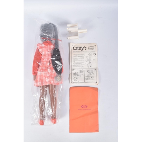 117 - A BOXED IDEAL BEAUTIFUL CRISSY SWIRLA-CURLER DOLL, reference 1111-4, doll featuring a pink and white... 