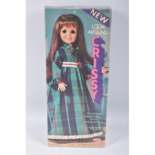 118 - TWO BOXED 1972 IDEAL 'NEW' LOOK AROUND DOLLS, the first a Velvet, reference 1093-4, maybe signs of s... 