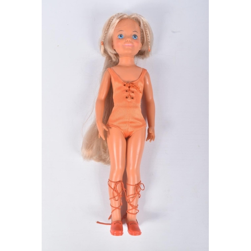 119 - TWO BOXED 1971 IDEAL DOLLS, the first a Brandi, reference 1068-6, blonde haired doll with orange swi... 