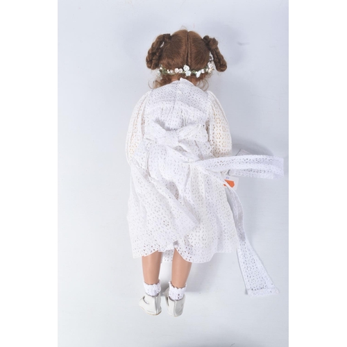 87 - AN IRMGARD BLASER COLLECTORS DOLL, Annabelle, in St. Gallen embroidery dress, Limited Edition No.8 o... 