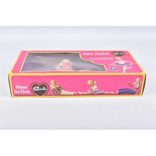 91 - A BOXED PEDIGREE SINDY NEW ACTIVE BALLERINA DOLL, reference 44654, blonde hair, lilac/purple and whi... 