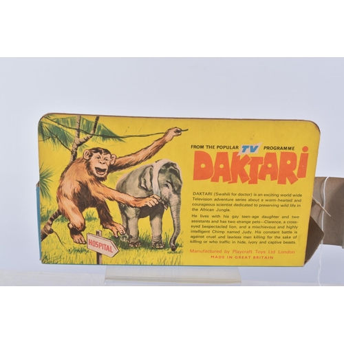 137 - A BOXED CORGI TOYS DAKTARI GIFT SET No.7, missing Chimp but complete with all other figures and Land... 