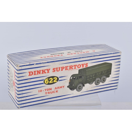 140 - TWO BOXED DINKY SUPERTOYS MILITARY VEHICLES, Foden 10T Army Truck, No.622 and Centurion Tank, No.651... 