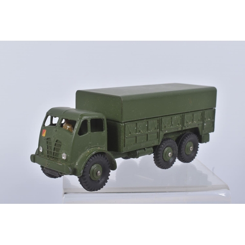 140 - TWO BOXED DINKY SUPERTOYS MILITARY VEHICLES, Foden 10T Army Truck, No.622 and Centurion Tank, No.651... 