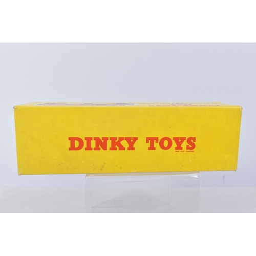 143 - A BOXED DINKY SUPERTOYS BEDFORD PULLMORE CAR TRANSPORTER, No.982, darker blue cab and hubs, lighter ... 