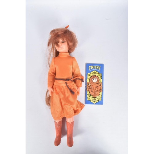 165 - TWO BOXED IDEAL CRISSY DOLLS, the first a 1969 Beautiful Crissy, reference 1051-2, doll wearing a fl... 