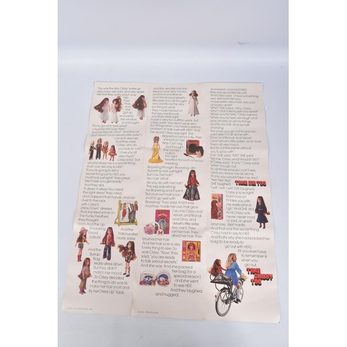 168 - A BOXED IDEAL TOYS CRISSY DRESS-UP SET, numbered 2301, contains still atatched carboard sheets of fi... 