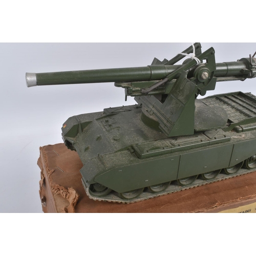 177 - A BOXED BRITAINS SELF PROPELLED 155mm GUN, No.2175, appears complete, playworn condition with some v... 