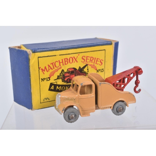 180 - FOUR BOXED MOKO LESNEY LORRY/TRUCK MODELS, E.R.F. Road Tanker, No.11, yellow with silver trim, but h... 