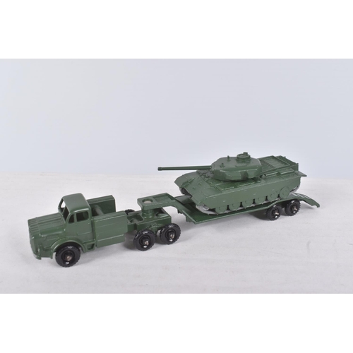 182 - TWO BOXED MATCHBOX SERIES MAJOR PACKS, Thornycroft Mighty Antar Tank Transporter and Centurion Tank,... 