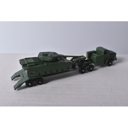 182 - TWO BOXED MATCHBOX SERIES MAJOR PACKS, Thornycroft Mighty Antar Tank Transporter and Centurion Tank,... 