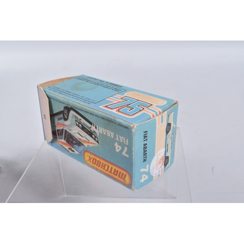 190 - FIVE BOXED MATCHBOX SUPERFAST 75 MODEL CARS, 39 c New Rolls Royce Silver Shadow, red metallic body, ... 