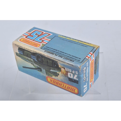 192 - FIVE BOXED MATCHBOX SUPERFAST 75 MODEL CARS, the first a New 54d Mobile Home, cream body with black ... 