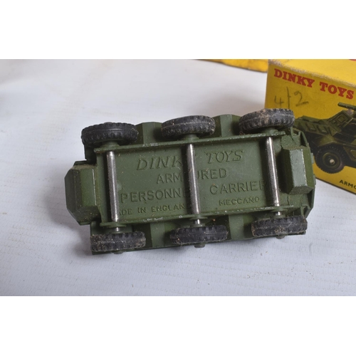 193 - A QUANTITY OF BOXED DINKY TOYS MILITARY VEHICLES, Bedford RL 3T Army Wagon, No.621, Bedford QL Army ... 