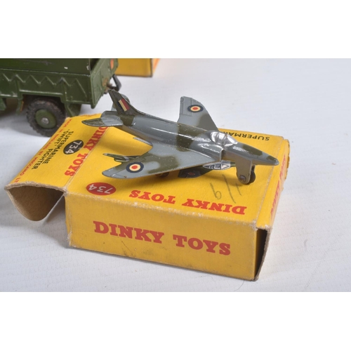 193 - A QUANTITY OF BOXED DINKY TOYS MILITARY VEHICLES, Bedford RL 3T Army Wagon, No.621, Bedford QL Army ... 