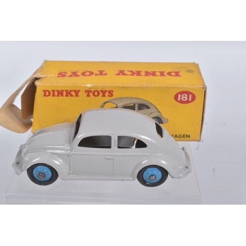 196 - TWO BOXED DIE CAST DINKY TOYS MODEL VEHICLES, the first a type 2 Studebaker Golden Hawk, reference 1... 